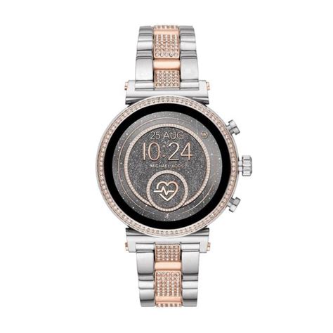 michael kors horloge dames smartwatch zilver|Michael Kors.